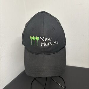 Carhartt New Harvest Black Trucker Hat Cap Mesh Snapback Adjustable Casual Plant